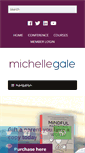 Mobile Screenshot of michellegale.com